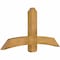 Ekena Millwork Bellingham Rough Sawn Timber Gable Bracket, Western Red Cedar, 60"W x 30"H x 4"D x 6"F, 12/12 Pitch GBW060X30X0406BEL00RWR - alternate 3